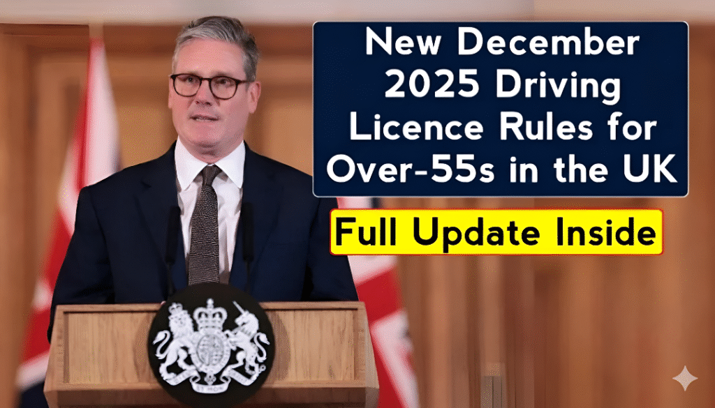 Driving Licence Rules for Over-55s UK 2025